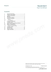 74LVC1G11GN Datasheet Pagina 19