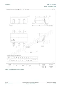 74LVC1G27GF Datasheet Page 9