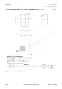 74LVC1G27GF Datasheet Pagina 11