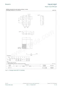 74LVC1G27GF數據表 頁面 12