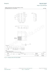 74LVC1G27GF數據表 頁面 13