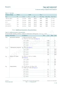 74LVC1G3157GN Datasheet Page 13