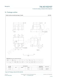 74LVC1G3157GN數據表 頁面 16