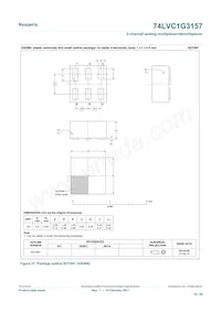 74LVC1G3157GN數據表 頁面 19