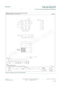 74LVC1G3157GN Datasheet Page 21