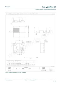 74LVC1G3157GN數據表 頁面 22