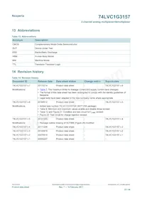 74LVC1G3157GN Datasheet Page 23