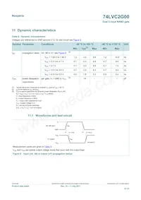 74LVC2G00GD Datenblatt Seite 8