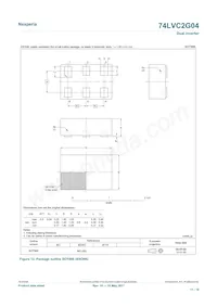 74LVC2G04GN Datasheet Page 11