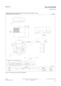 74LVC2G04GN Datasheet Pagina 15