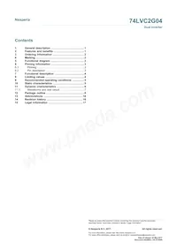 74LVC2G04GN Datasheet Pagina 19