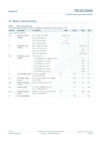 74LVC2G06GN數據表 頁面 5