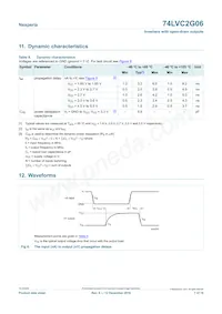 74LVC2G06GN Datasheet Pagina 7