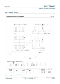 74LVC2G06GN Datasheet Pagina 9