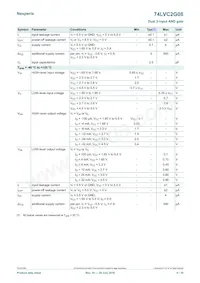 74LVC2G08GN Datasheet Page 6