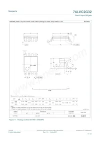 74LVC2G32GD Datasheet Pagina 11