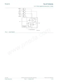 74LVT16543ADGGS數據表 頁面 3