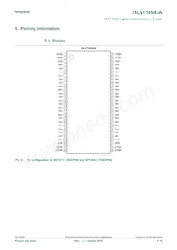 74LVT16543ADGGS Datasheet Pagina 4