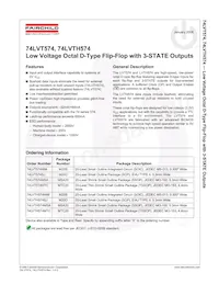 74LVT574MTC Datasheet Pagina 2