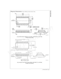 74LVXC4245QSCX Datasheet Pagina 8