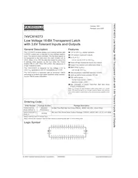 74VCX16373MTDX Datasheet Pagina 2