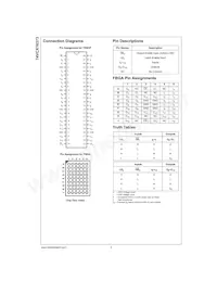 74VCX16373MTDX Datasheet Page 3