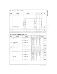 74VCX16373MTDX Datasheet Pagina 6