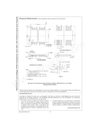 74VCX16373MTDX Datasheet Page 11