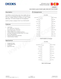 AA4003MTR-E1 Datasheet Cover