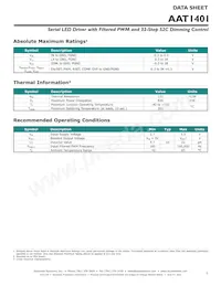 AAT1401IUQ-T1 Datasheet Page 3