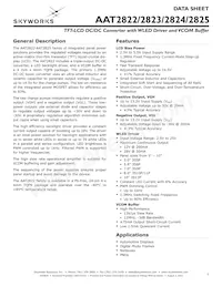 AAT2822IBK-1-T1 Datasheet Copertura