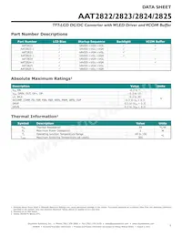 AAT2822IBK-1-T1 Datasheet Pagina 5