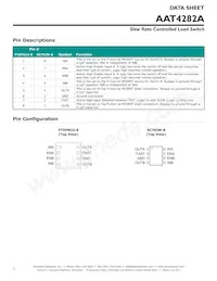 AAT4282AIPS-3-T1 Datasheet Pagina 2