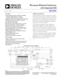 ADF5356BCPZ-RL7 Datenblatt Cover