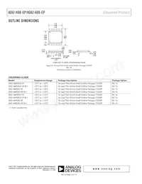 ADG1409SRU-EP Datasheet Page 16