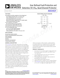 ADG5462FBCPZ-RL7 Datasheet Copertura