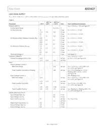 ADG5462FBCPZ-RL7 Datasheet Page 5