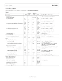 ADG5462FBCPZ-RL7 Datasheet Page 7