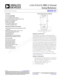 ADG658TRUZ-EP-RL7 Datasheet Copertura