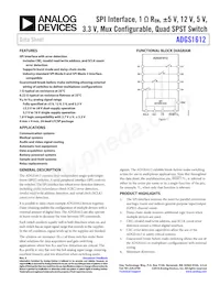 ADGS1612BCPZ-RL7 Datasheet Copertura