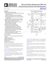 ADP5350ACPZ-1-R7 Datasheet Copertura