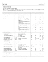 ADP5350ACPZ-1-R7 Datasheet Page 4