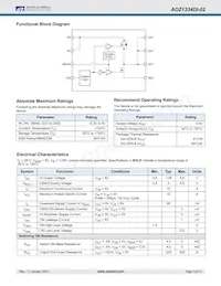 AOZ1334DI-02 Datasheet Page 3