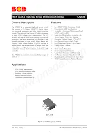 AP2822GKETR-G1-01 Datasheet Copertura