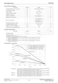 BD1HD500EFJ-CE2 Datasheet Pagina 3