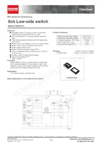 BD8LA700EFV-CE2 Datasheet Cover