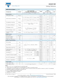 DG2519EDQ-T1-GE3 Datasheet Pagina 2