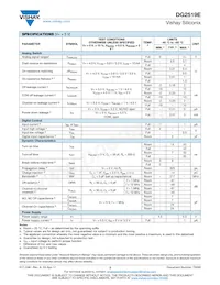 DG2519EDQ-T1-GE3 Datenblatt Seite 3