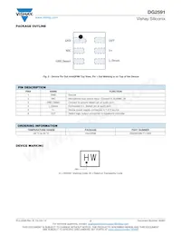 DG2591DN-T1-GE4 Datasheet Pagina 2