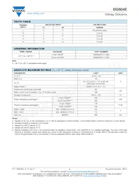 DG604EEN-T1-GE4 Datenblatt Seite 2